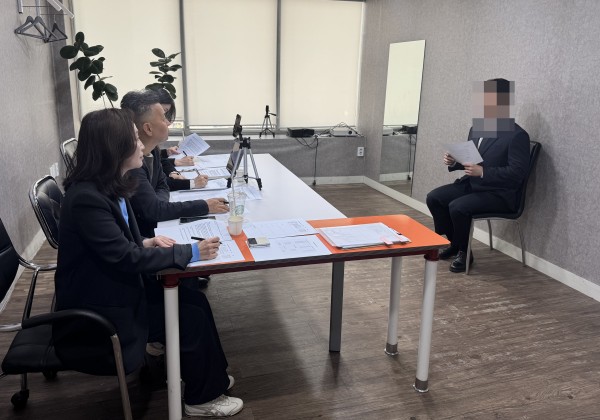 파이널 모의면접 장면